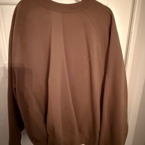 Essentials Crewneck Sweater in Brown